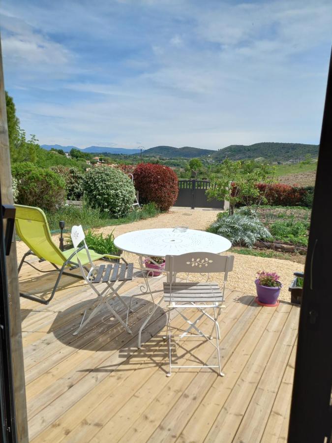"Plus Belle L'Ardeche" Studio De Jardin Et Piscine Vinezac Екстериор снимка